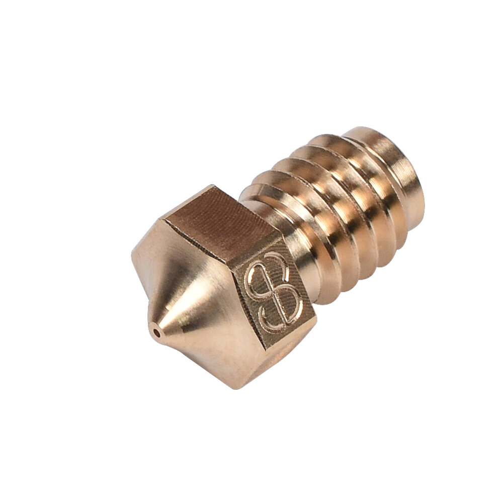 BIGTREETECH® 0.4/0.5/0.6/0.8mm V6 Brass Nozzle For V5 V6 Hotend Prusa i3 MK3 3D Printer Parts 1.75MM Filament