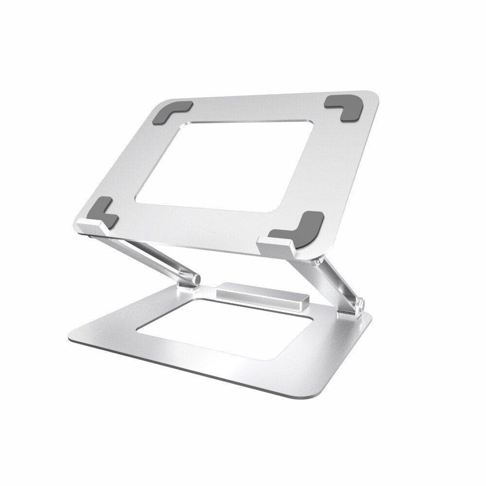 iDock N37-3 Laptop Stand with USB 3.0 Interface Portable Bracket Foldable Aluminum Alloy Computer He