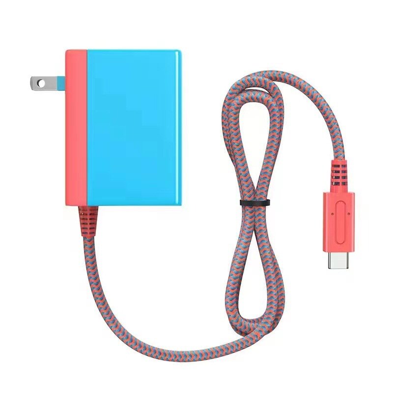

for Nintendo Switch/Switch Lite/Switch OLED 39W 15V/2.6A Fast Charging US Charger Power Adapter 1.5M Long Support TV Mod