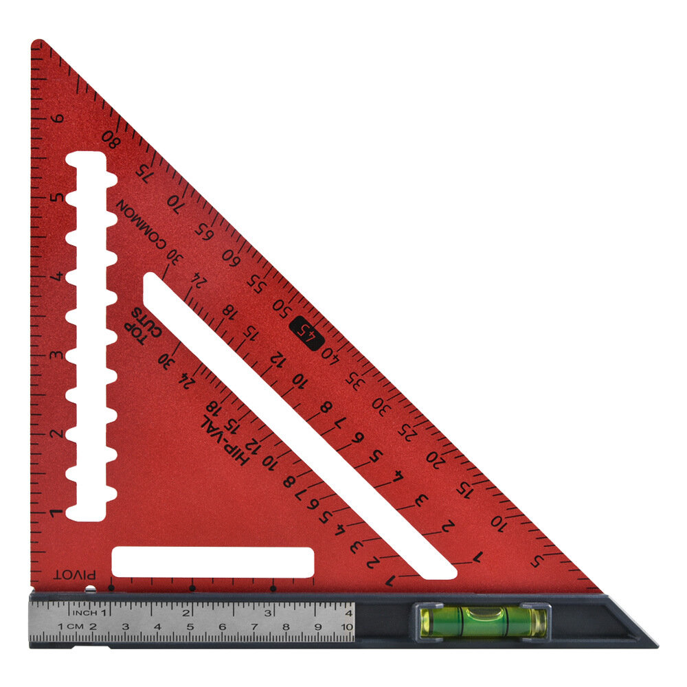 

7 Inch Aluminium Alloy Carpenter Square Detachable Triangle Ruler Angle Ruler Woodworking Tool