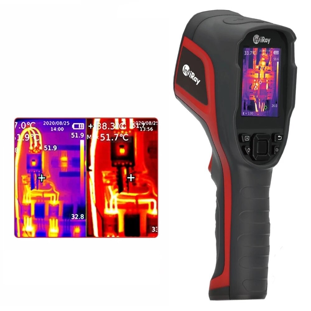 

INFIRAY C200 Thermal Imager -20℃-550℃ 256*192 IR Pixels High-Precision Ground Heating Thermal Imaging Camera Thermometer