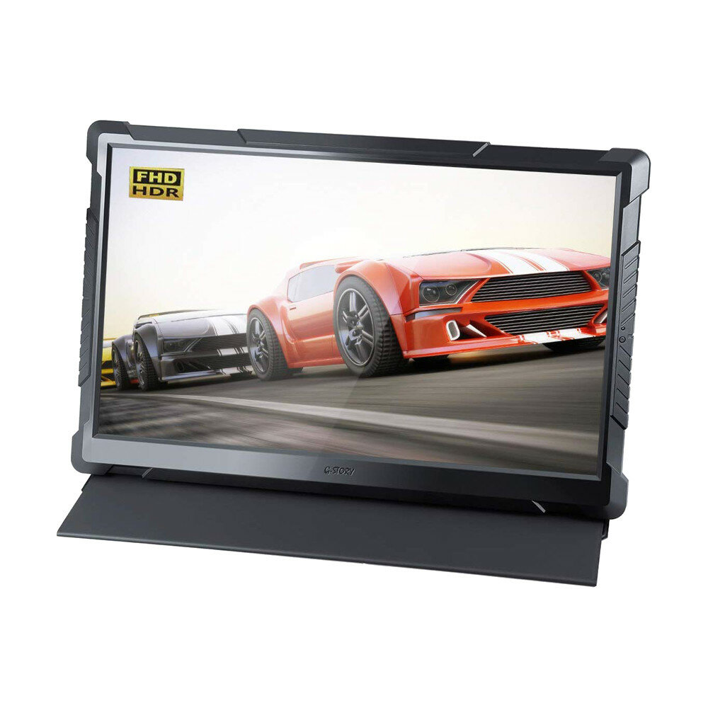

G-STORY GS173HR 17.3 Inch FHD 1080P IPS 120Hz Type C Portable Computer Monitor Gaming Display Screen for Smartphone Tabl