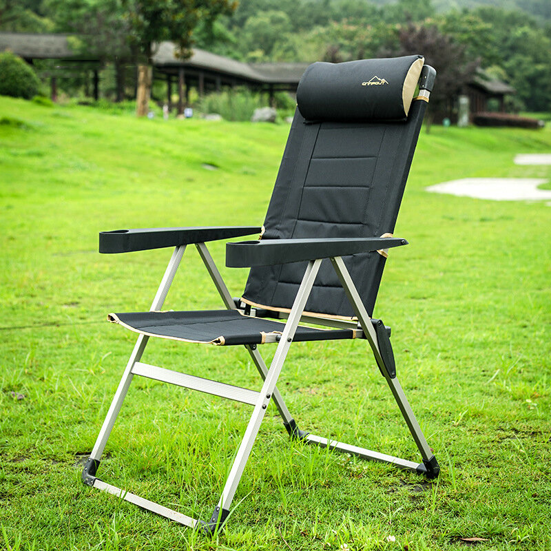 ΚΑΤΑΣΚΗΝΩΝΩ Αλουμίνιο Φορητή πτυσσόμενη καρέκλα Κάμπινγκ Παραλία Καρέκλα Ελαφρύ Εξωτερικό Εξαιρετικά Ελαφρύ Σκαμπό Ψαρέματος