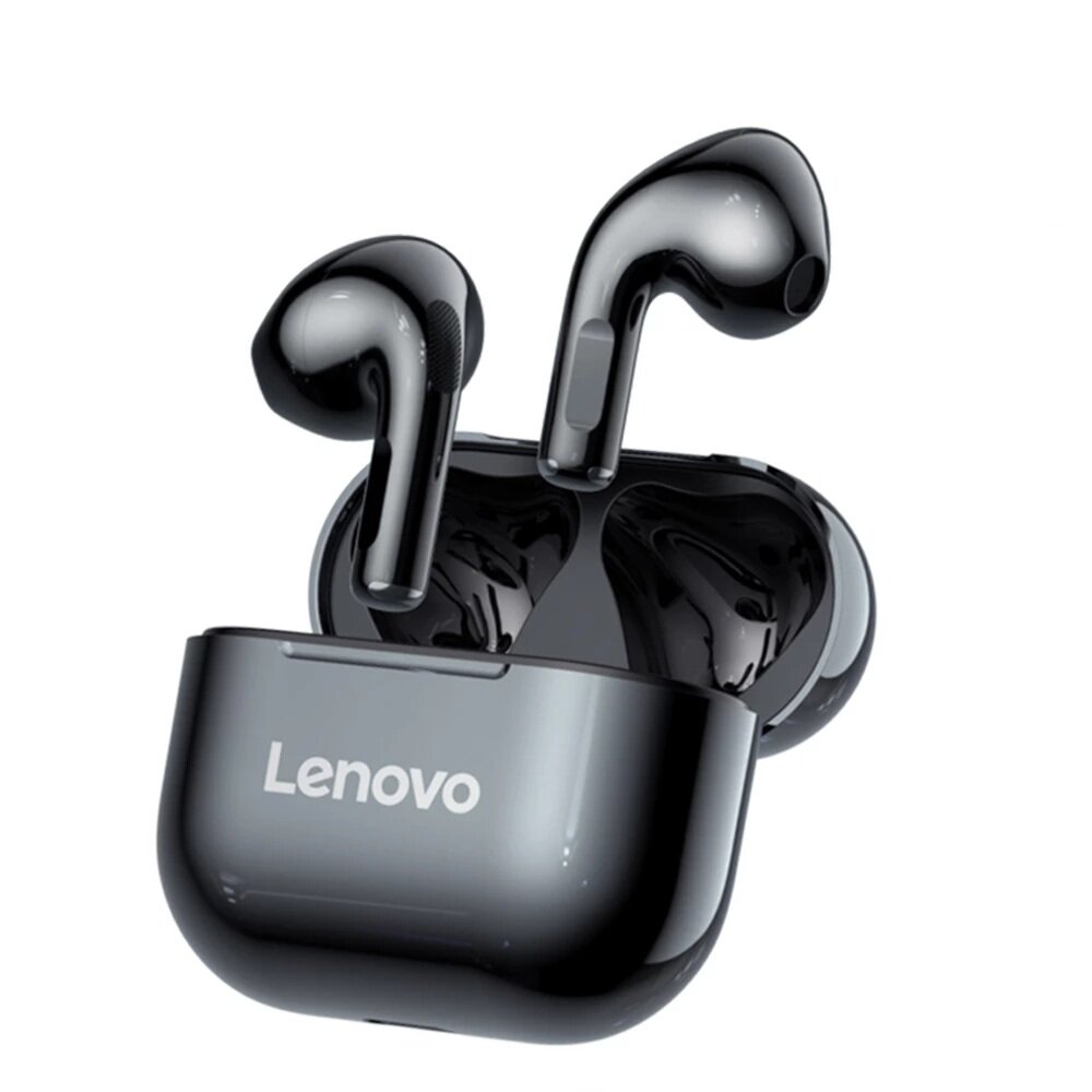 Στα 15.61 € από αποθήκη Κίνας | Lenovo LP40 TWS bluetooth 5.0 Earphone Wireless Earbuds HiFi Stereo Bass Dual Diaphragm Type-C IP54 Waterproof Sport Headphone with Mic