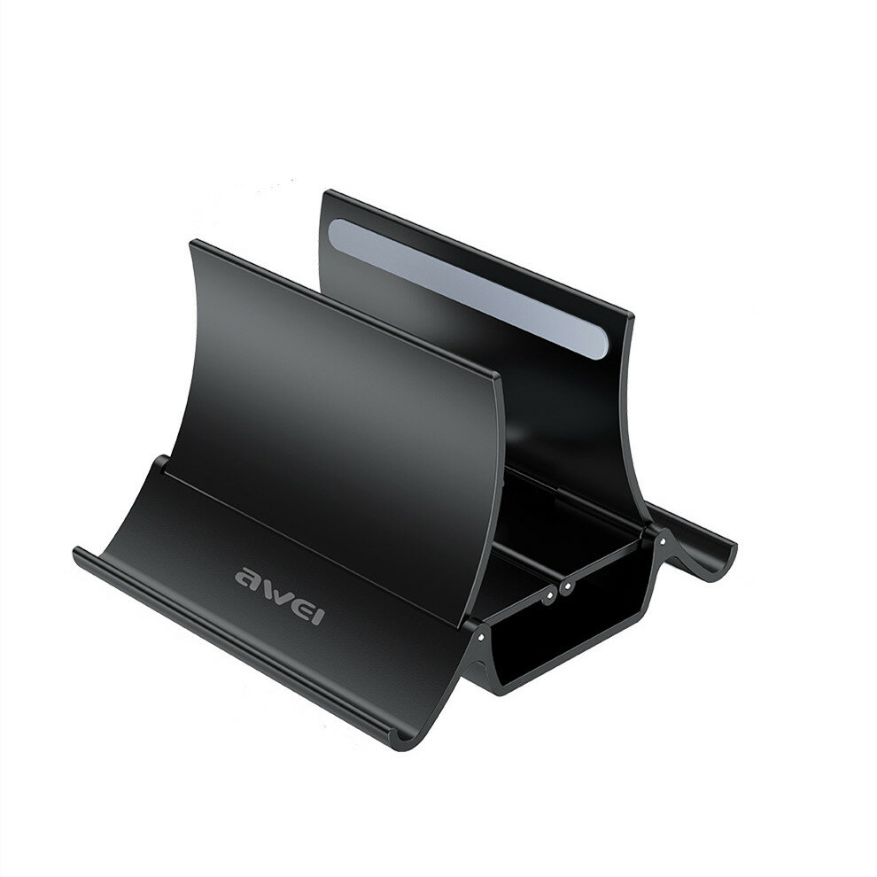 AWEI X32 Gravity Storage Bracket past automatisch de breedte aan Verticale standaard voor tablet-lap