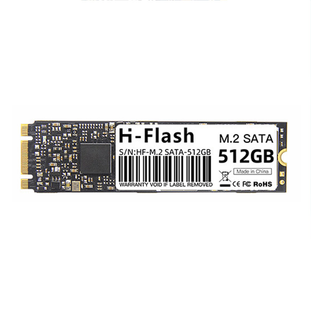 H-Flash M.2 NGFF SATA SSD harde schijf 120GB 128GB 240GB 256GB 480GB 512GB 960GB 1TB TLC Solid State