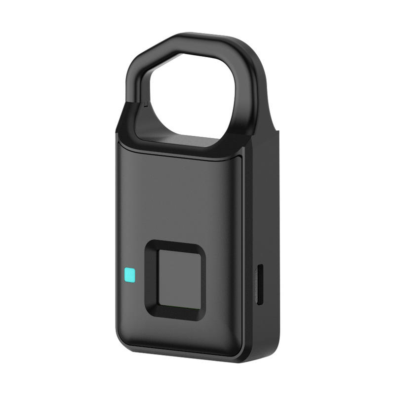 IPRee® USB Smart Elektronisches Fingerabdruck-Vorhängeschloss Diebstahlsicher Koffer Tasche Sicherheitsschloss Outdoor Travel 