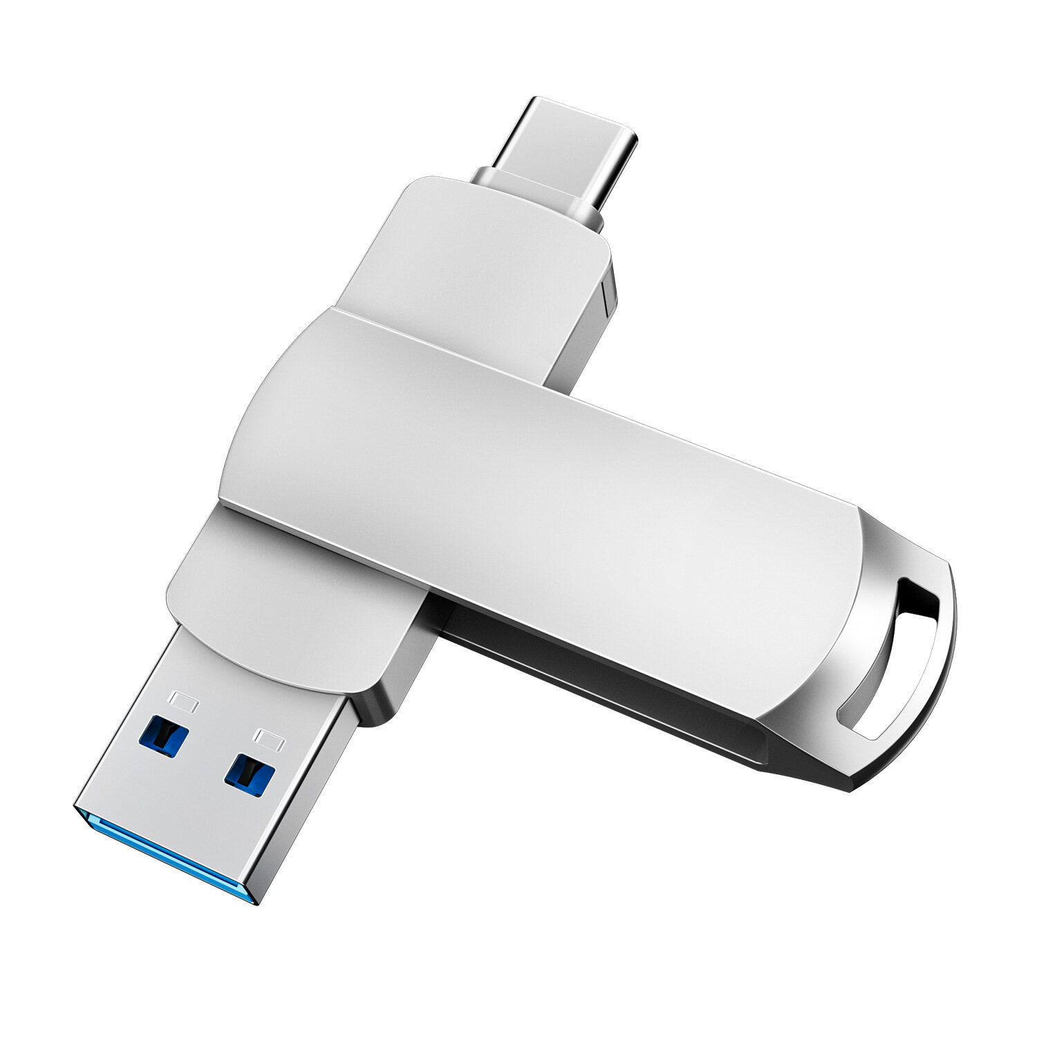 

2 in 1 Type-C USB 3.0 USB Flash Drive Mini Memory Disk High Speed 32GB 64GB 128GB 256GB Metal Portable U Disk