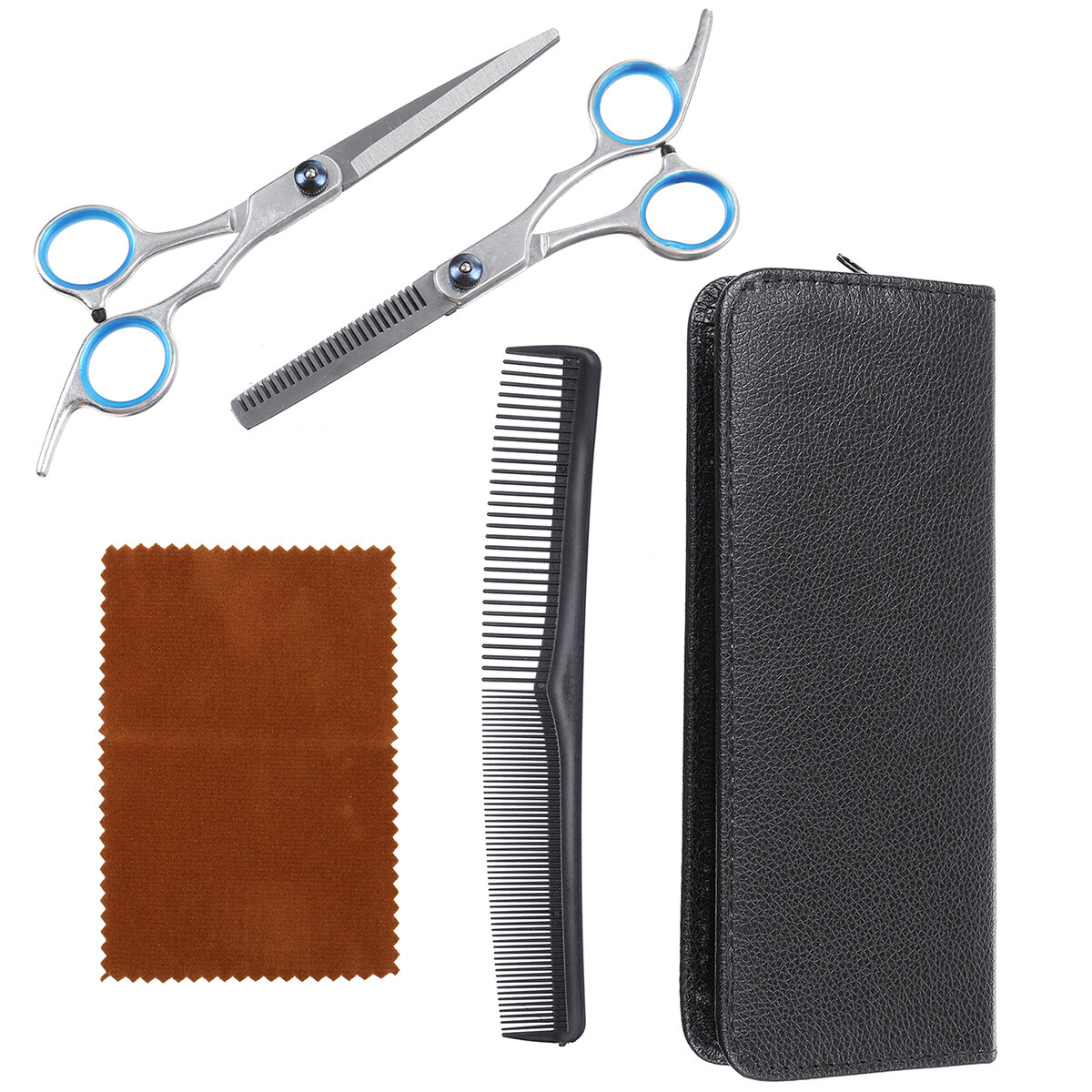 

5pcs Professional Hair Cutting Thinning Scissors Barber Shears Hairdressing Salon Set