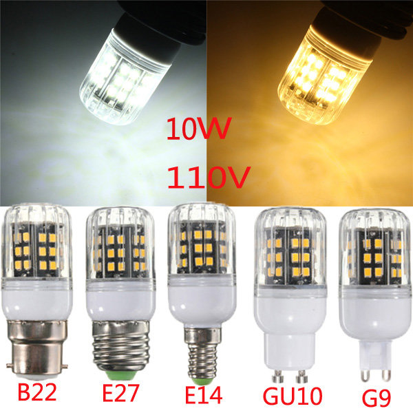 E27 / E14 / B22 / G9 / GU10 10W 42 LED 2835 SMD Abdeckung Mais Licht Lampen Birnen AC 110