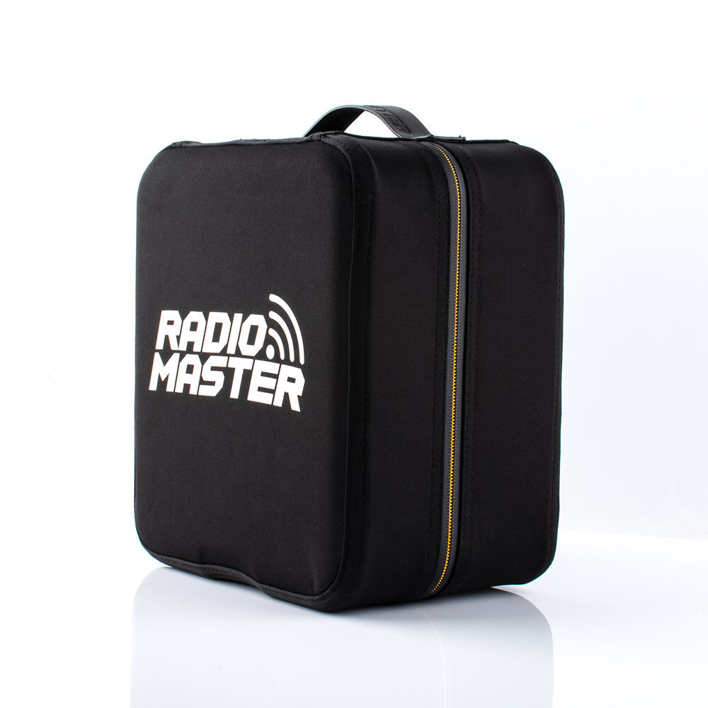 RadioMaster TX16S Radio Transmitter Zipper Handbag Carrying Protection Case Shockproof Outer Cloth B
