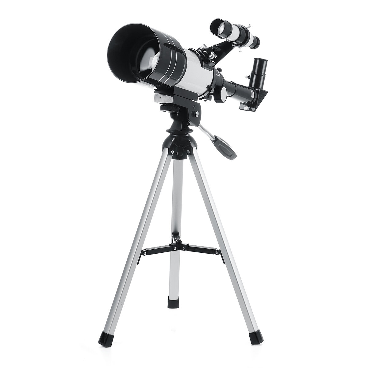 Telescopio astronomico professionale di 150x70mm per osservare lo spazio e la luna in alta definizione. Ideale per uso esterno e domestico.