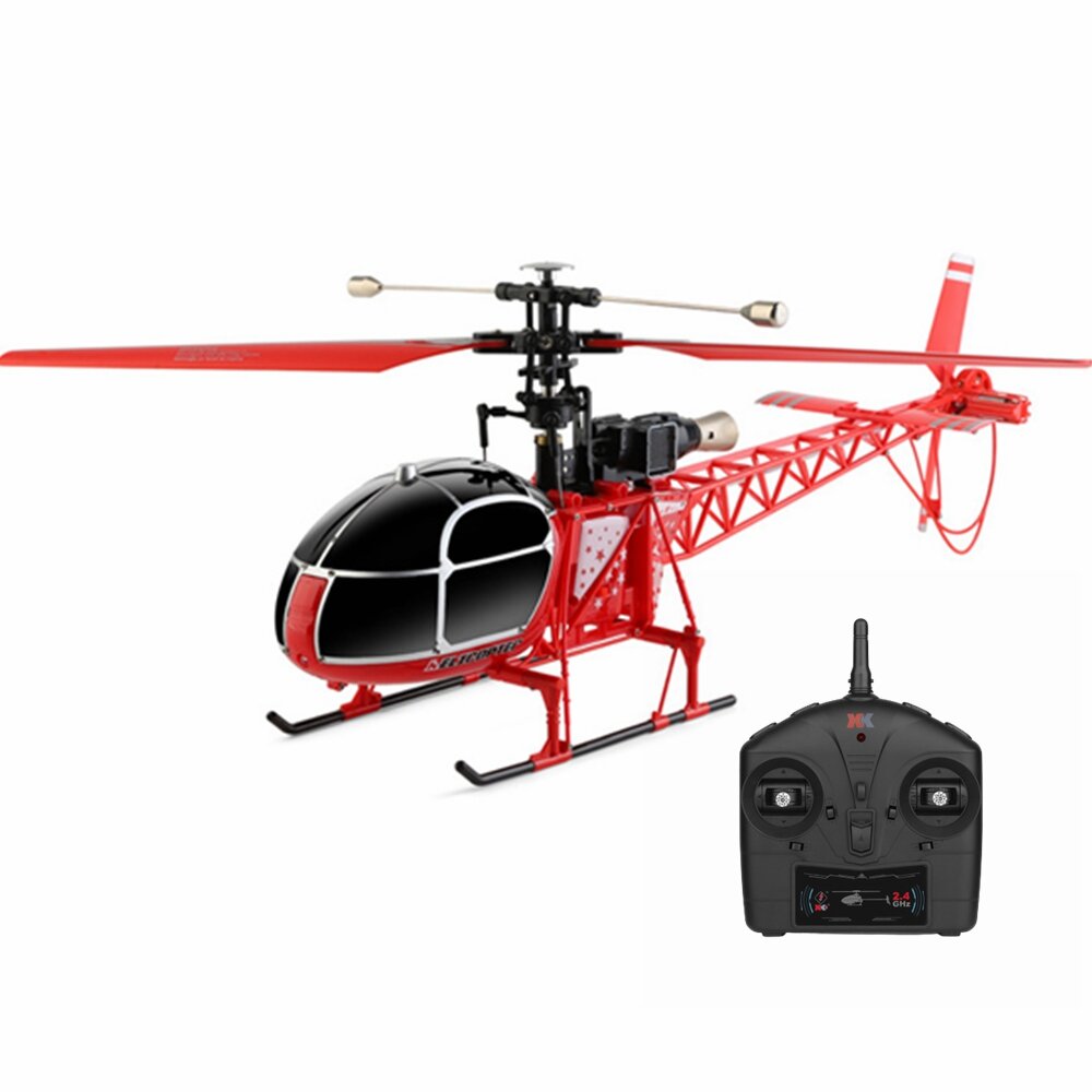 Wltoys XK V915-A 2.4G 4CH Altitude Hold RC Helicopter RTF