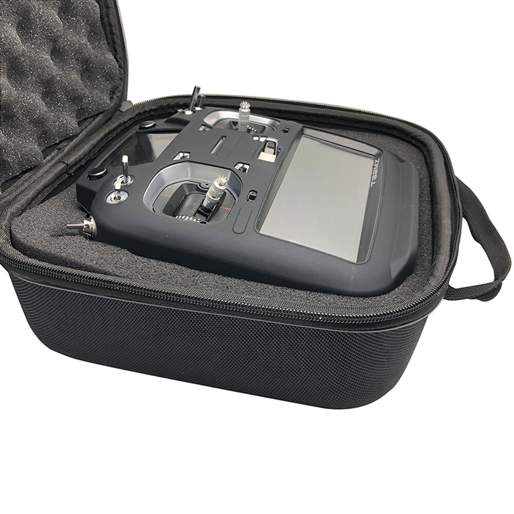 

Nylon EVA Hard Zipper Handbag Carrying Protection Case for Radiomaster TX16S Jumper T16/T18 Futabas 18 SZ/16 IZ WFLY Rad