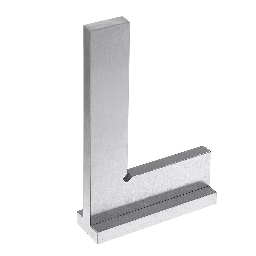Machinist square 90º right angle engineer carpenter square with seat precision ground steel hardened angle ruler