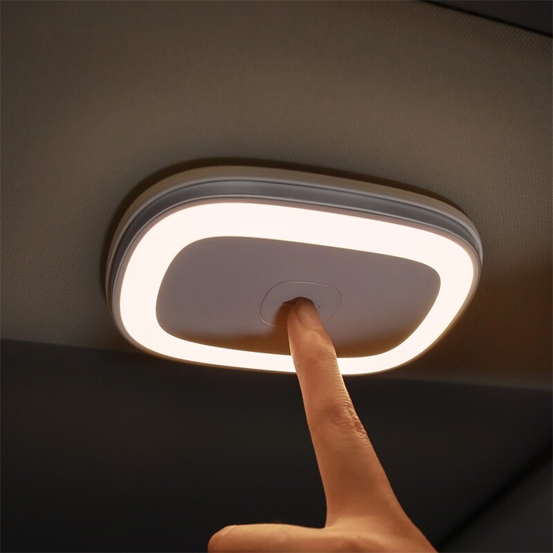 Baseus القراءة المغناطيسية للسيارة ضوء LED مصباح سقف السيارة قابل لإعادة الشحن محيط السيارة ضوء للطوارئ ضوءing لصندوق ال