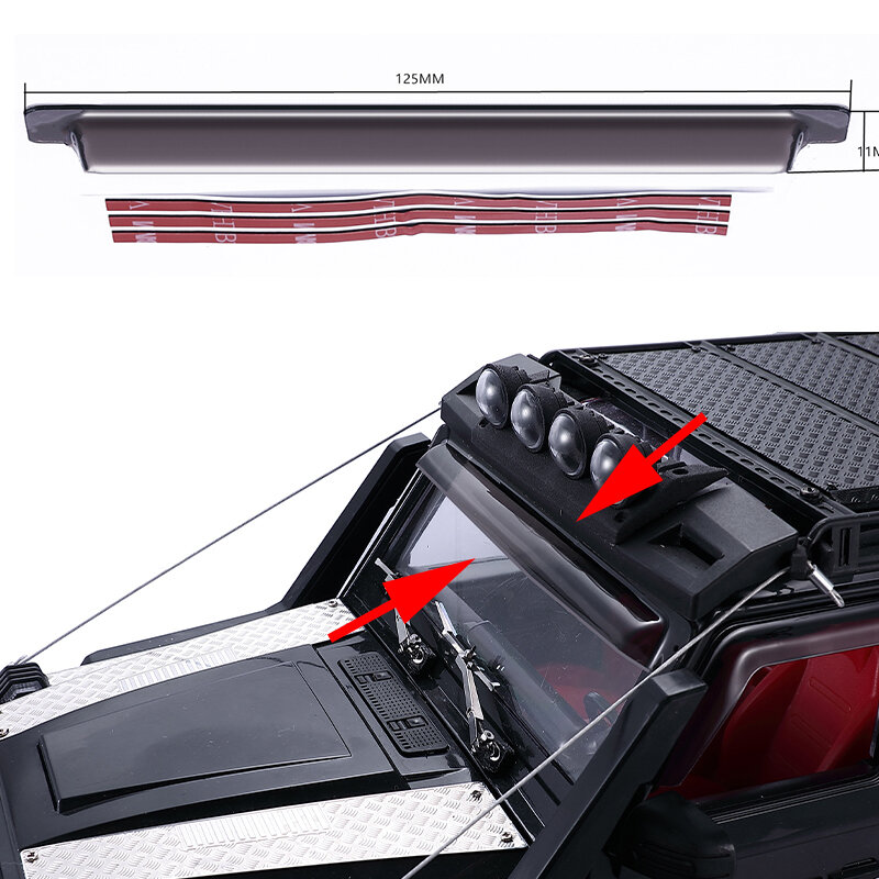 Car Roof Decoration For 1/12 MN 86 G500 RC Car Parts R647