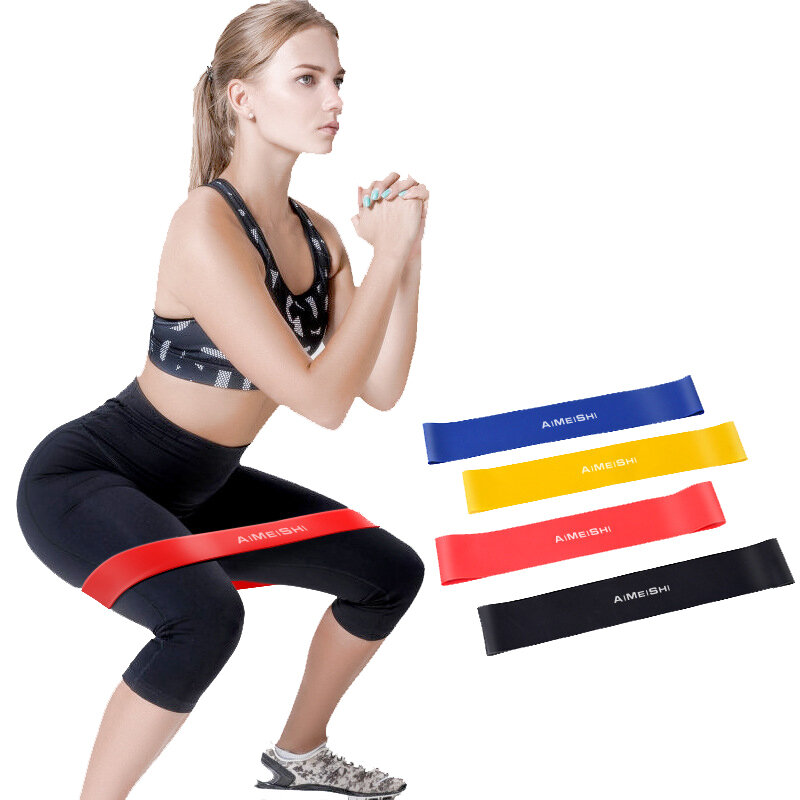 

3Pcs/Set 20lb+30lb+40lb Yoga Resistance Bands Stretching Rubber Loop Exercise Pilates Fitness Equipment