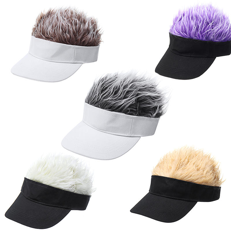 Kreatywna peruka bejsbolowa czapka Hip Hop Golf Hat Sunshade Wacky Duck Tongue Sun Hat