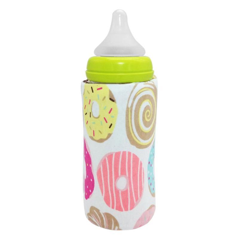 USB哺乳瓶バッグウォーマーポータブルミルクトラベルカップウォーマーヒーター乳児用哺乳瓶バッグ収納カバー断熱サーモスタットバッグ от Banggood WW