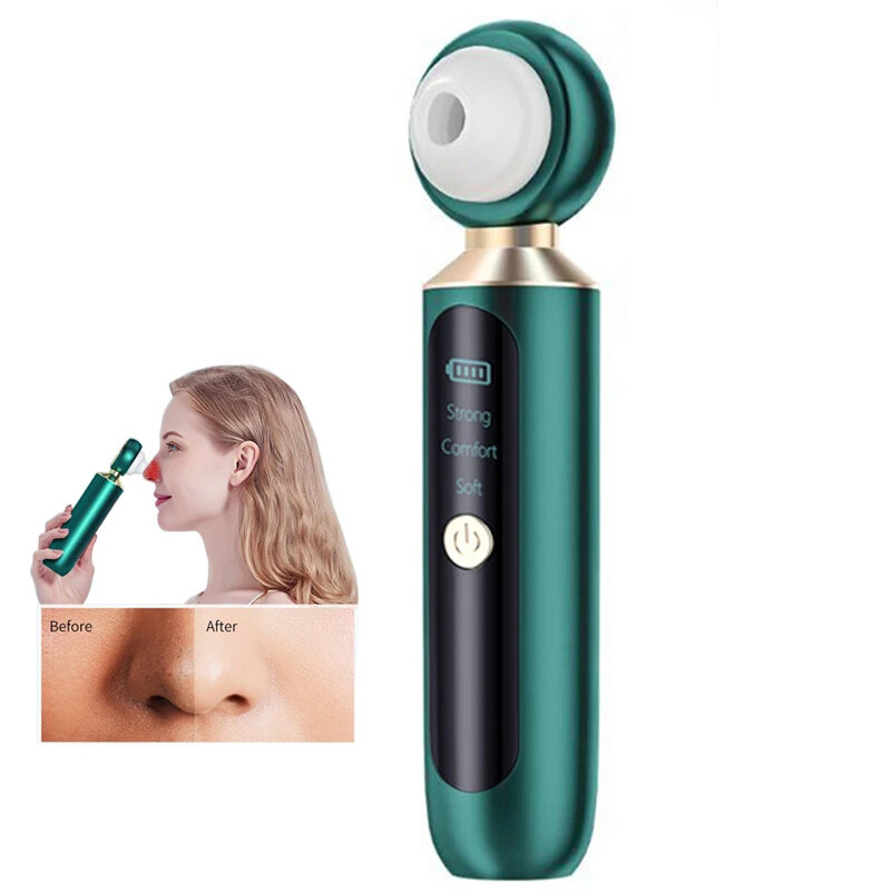 

Visible Face Nose Blackhead Remover Vacuum Suction LED Display Visual Pore Pimple Deep Cleaner Facial Skin Care Tool