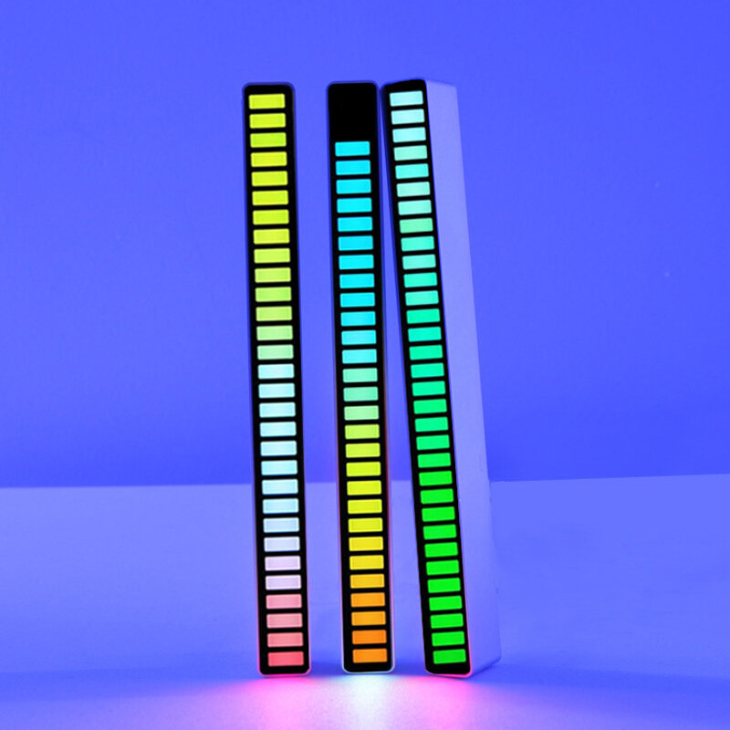 LED ضوء الجو الداخلي ضوء RGB LED Strip ضوء مع USB Wireless التحكم عن بعد موسيقى مراقبة مع 8 أوضاع للديكور المنزلي