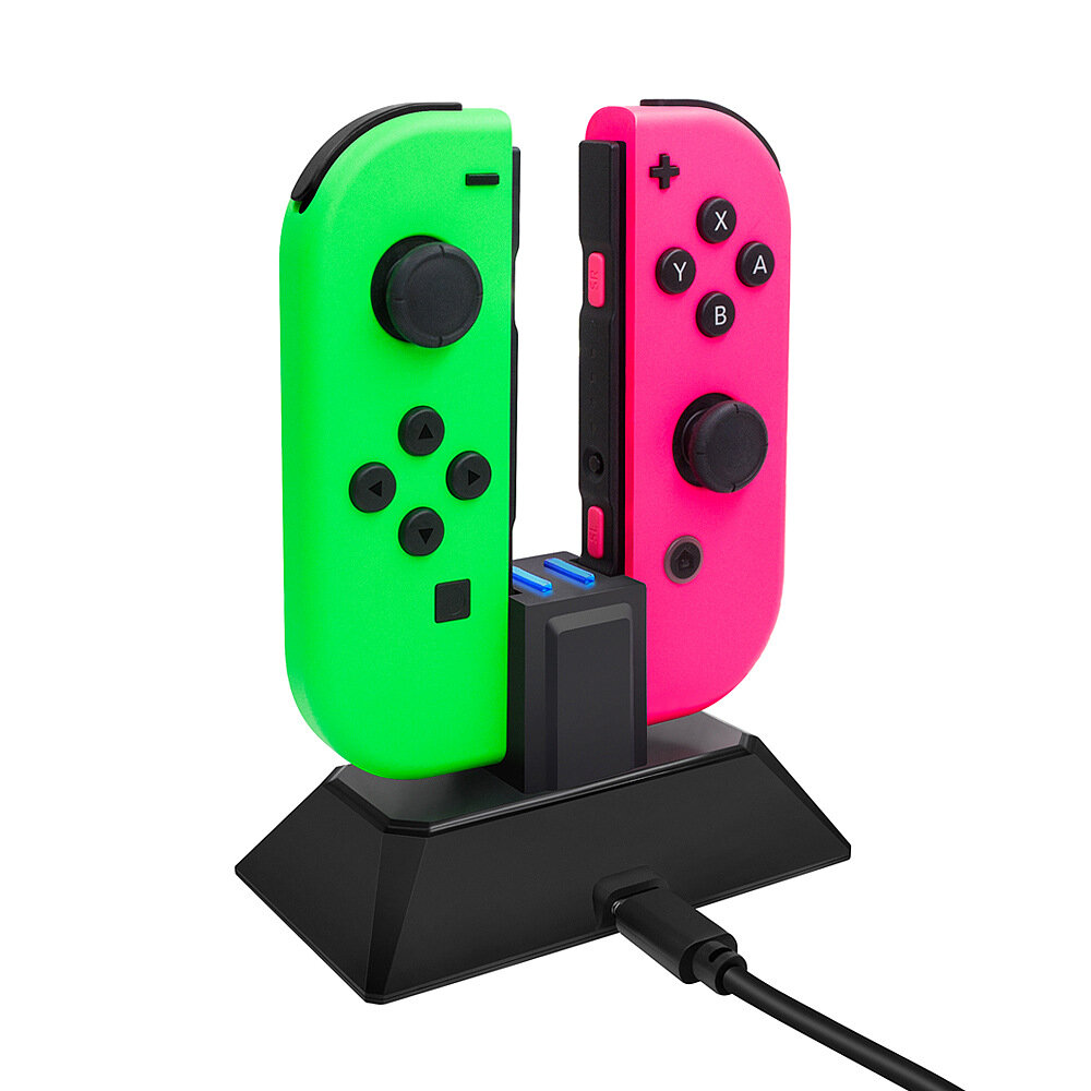 

MIMD-429 2 in 1 Gamepad Charger for Nintendo Switch NS Joy-con Game Controller Charge Stand Type C Charging Dock