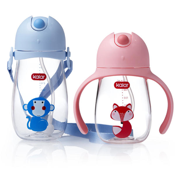 Kalar 210/300ml Portable Children Feeding Cup Baby Kids Drinking Water Bottle BPA Free from 