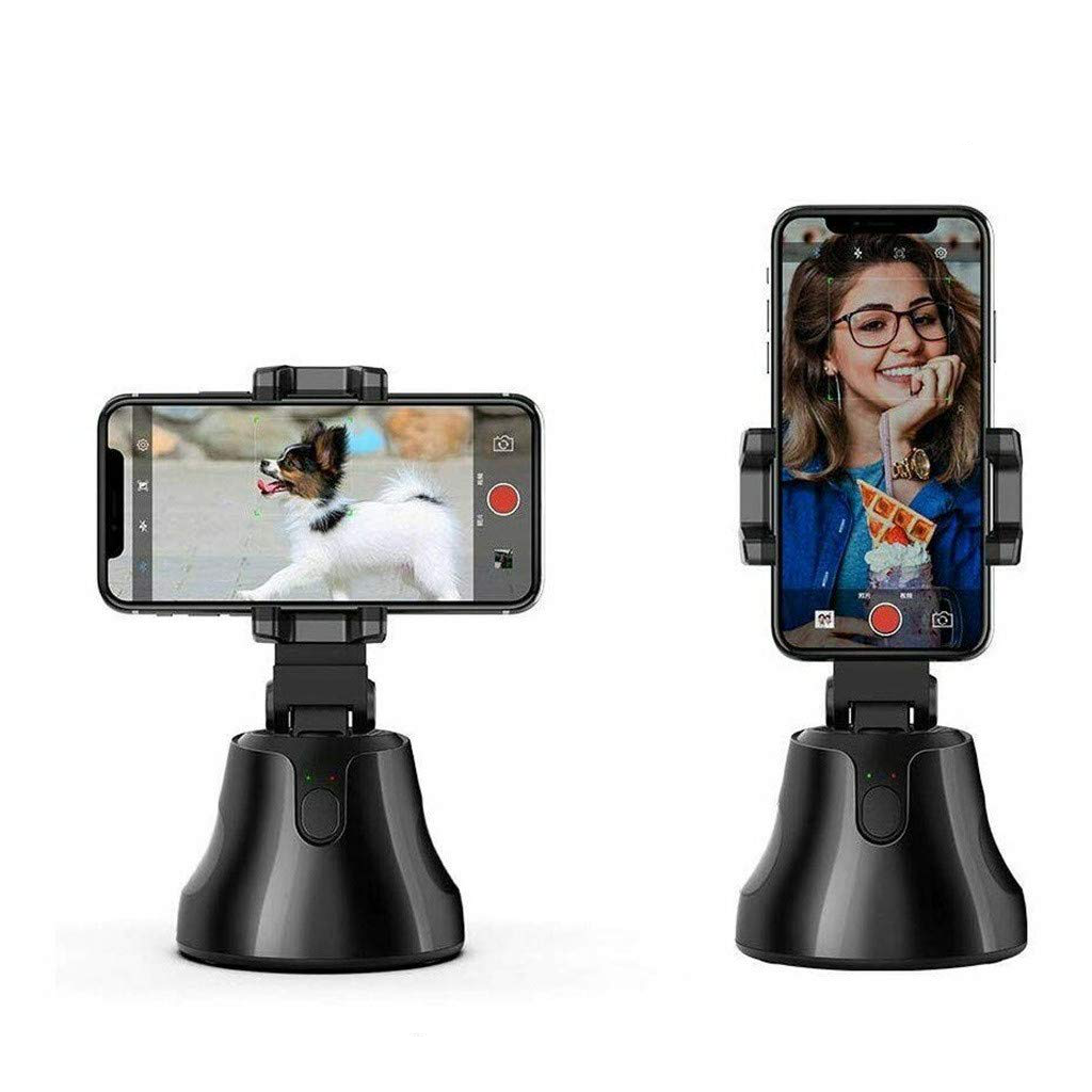 

Smart Shooting Camera Phone Holder Auto Face Tracking Intelligent Gimbal Object Tracking Selfie Stick 360 Degree Rotatio