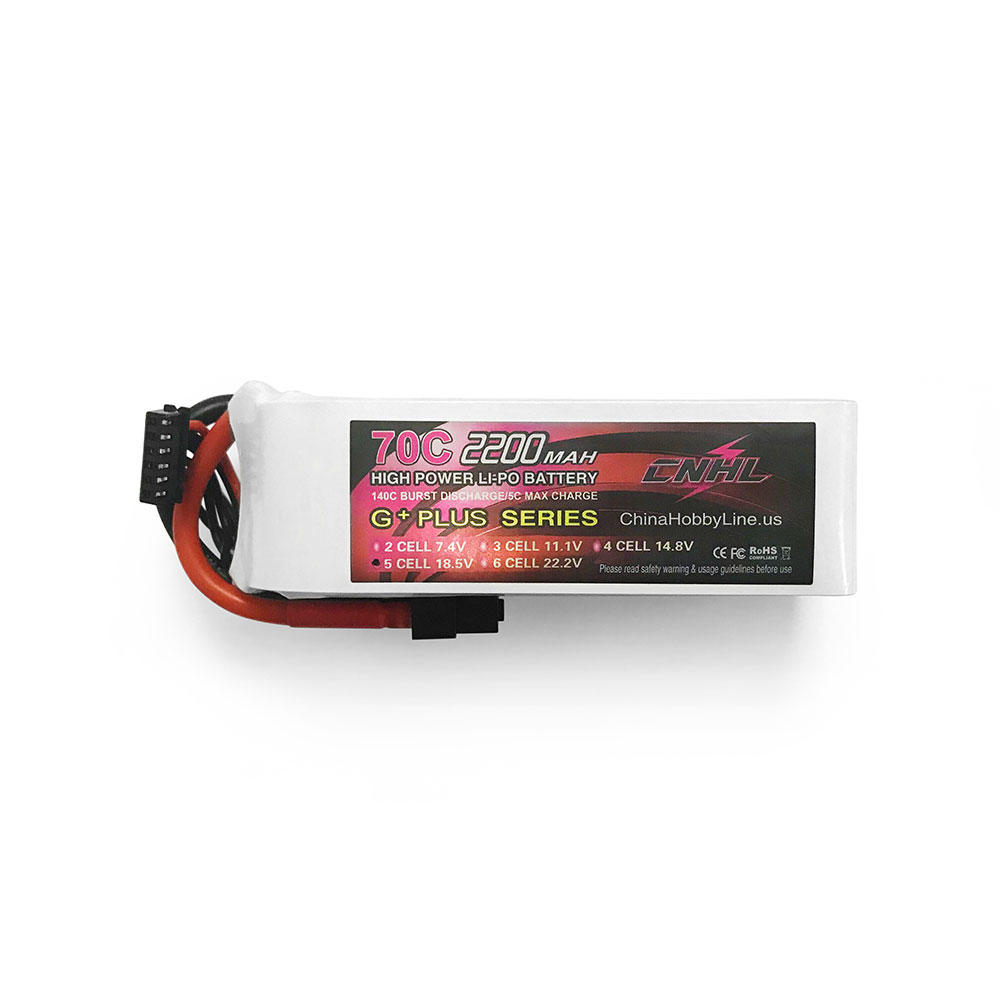CNHL G + PLUS 2200 mAh 18.5 V 5 S 70C Lipo Batterij XT60 Plug voor RC Drone FPV Racing