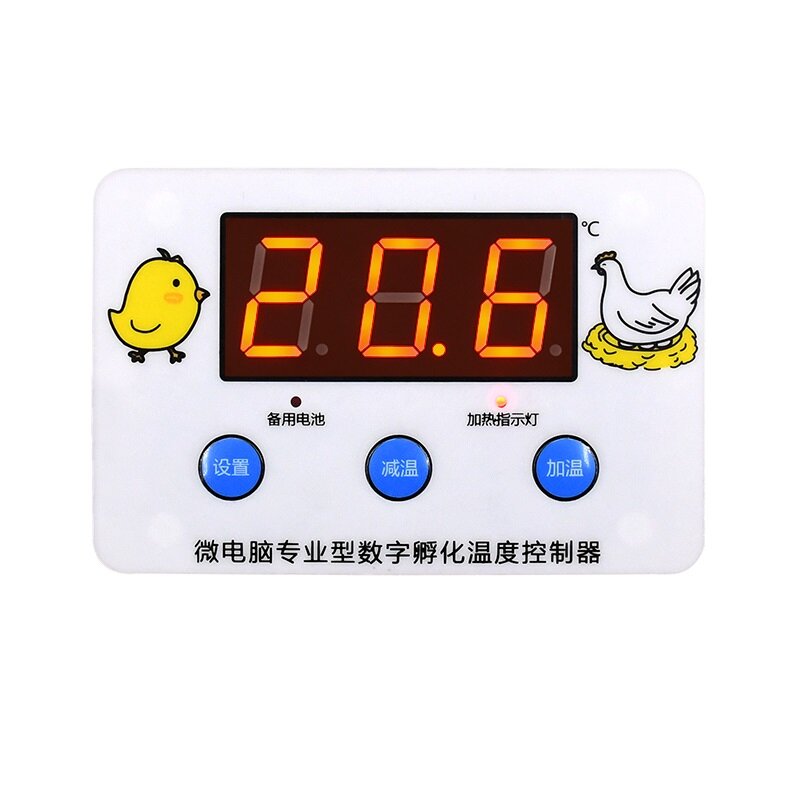 XH-W1320 DC 12 / 24V professionele digitale display incubatiethermostaat ei broedeieren temperatuurr