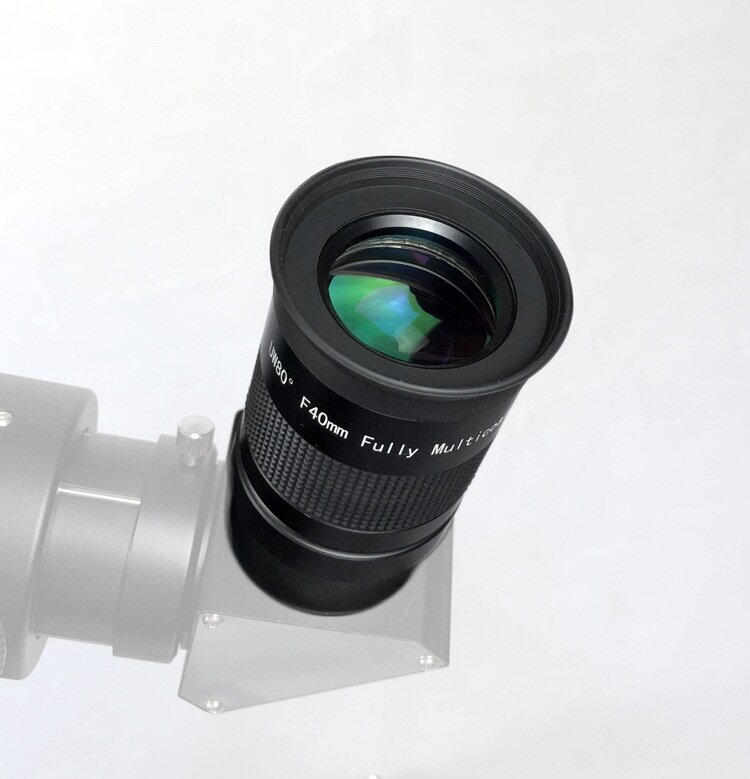 Tianlang 2'' Plossl F40mm Fully Multicoated Eyepiece 2 Inches 80° Super Wide Angle Optical Lens Astronomical Telescope Eyepiece Accessories