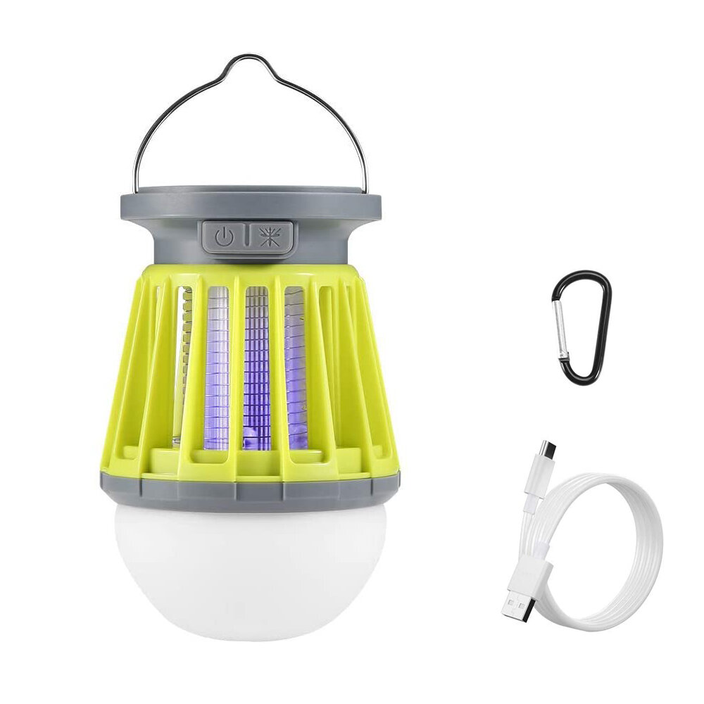 Lanterna Mosquito Solar Thorfire IPX6 Impermeável Mosquito Zapper 3 Modos Lâmpada de acampamento USB / Lâmpada solar de carregamento