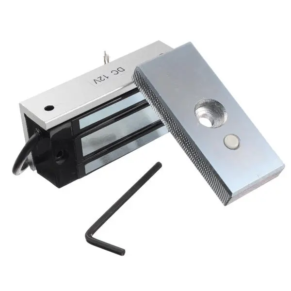 Dc 12v 60kg Visible Installation Door Cabinet Magnetic Lock Access