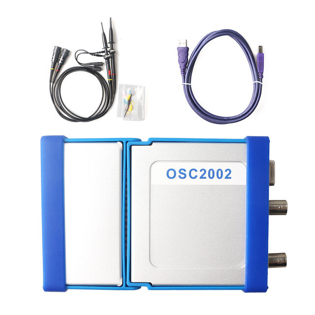 

LOTO OSC2002 2 Channels 1GS/s Sampling Rate USB/PC Oscilloscope 50MHz Bandwidth for Automobile Hobbyist Student Engineer
