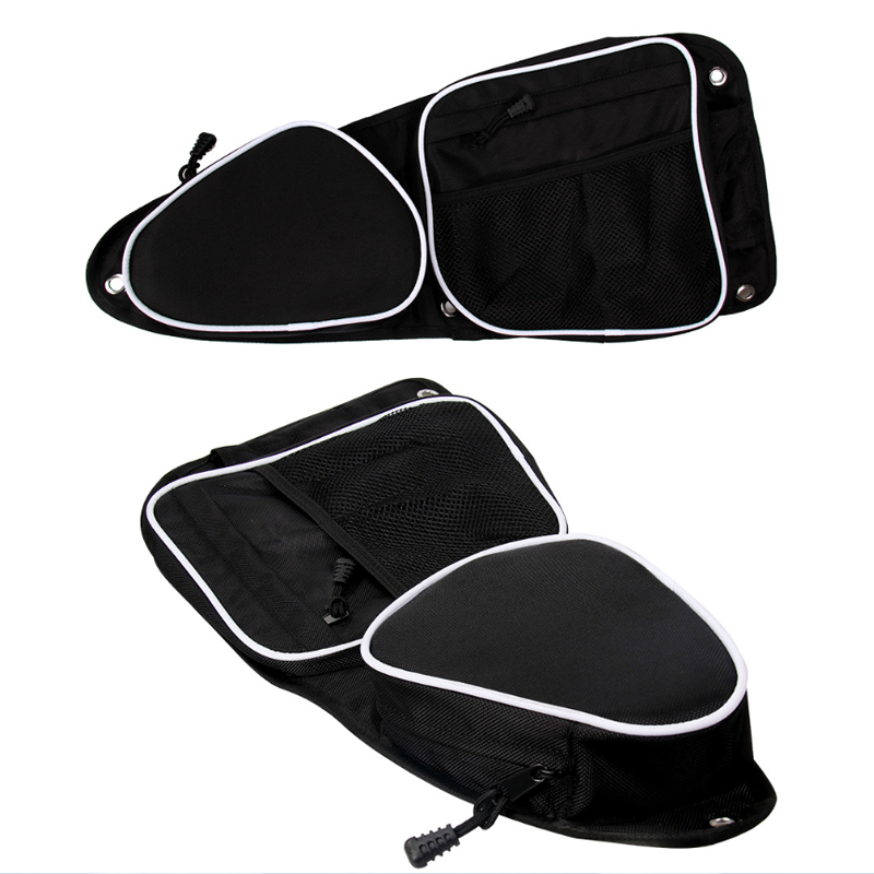 Motorcycle side door storage bags knee pad for polaris rzr xp 1000 900xc s900 2014-2020