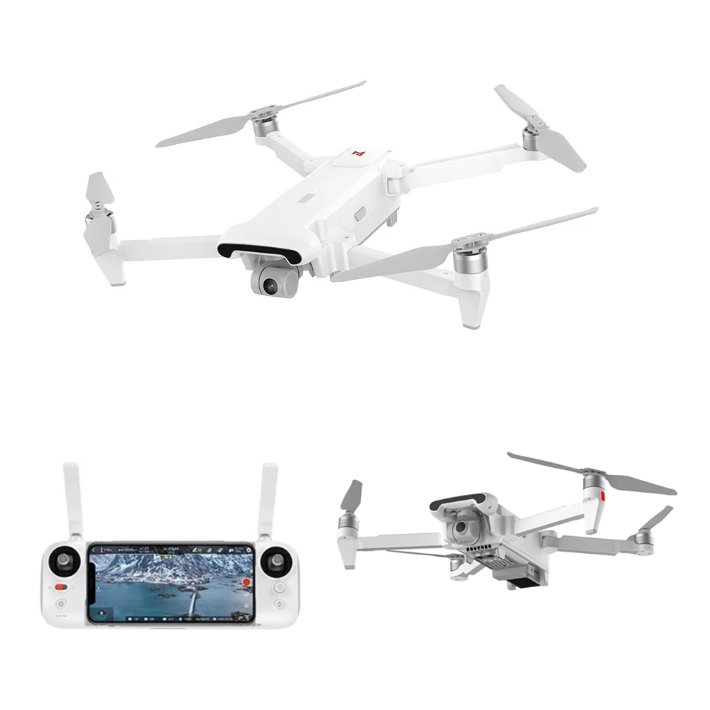 FIMI X8 SE 2022 V2 10KM FPV With 3-axis Gimbal 4K Camera HDR Video GPS 35mins Flight Time RC Quadcopter RTF with Airthro
