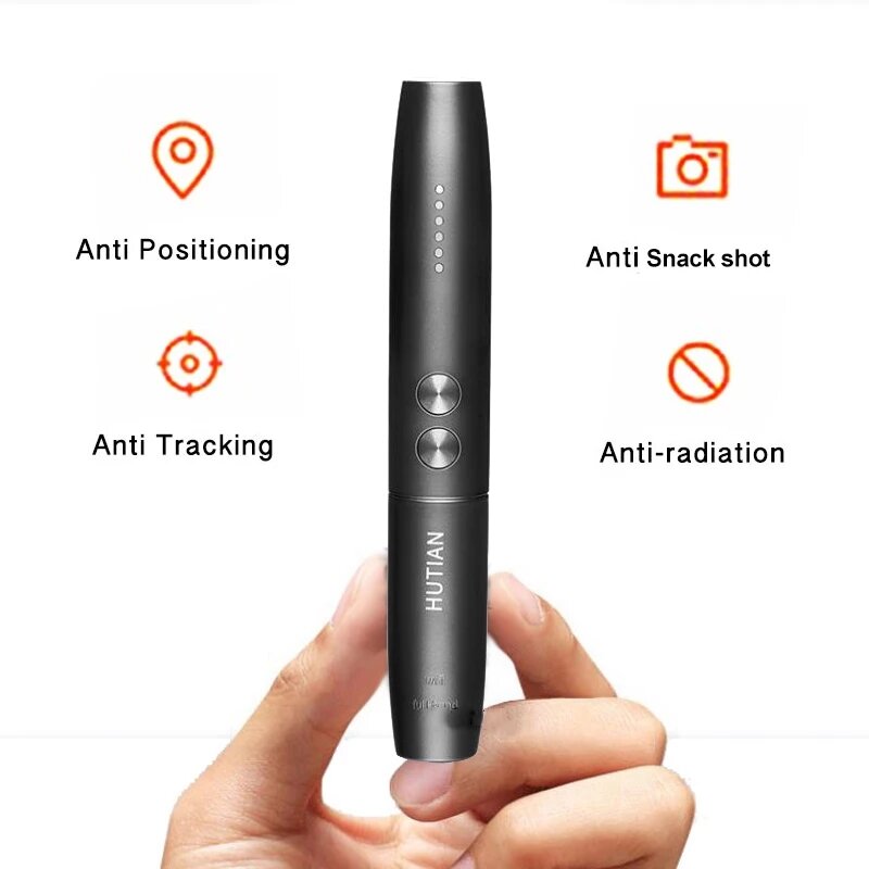 Anti Spys Camera Detector Pen Draadloze RF Signaal Zoeker Verborgen Cams Audio Bug GSM Anti GPS Auto