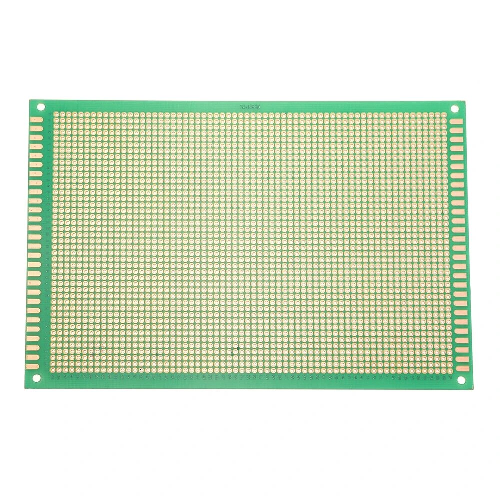 

3pcs 12 x18cm FR4 Single-Sided PCB Experiment Printed Circuit Board Epoxy Glass Fiber FR-4 Green Prototype Universal