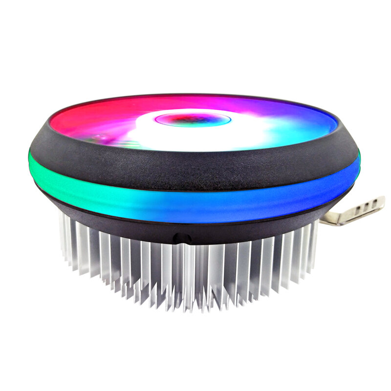

SNOWMAN CPU Cooler RGB 120mm i3 i5 CPU Heat Sink for Intel LGA 775 1150 1151 1155 AMD AM2 AM3 FM2 3Pin CPU Cooling Fan P
