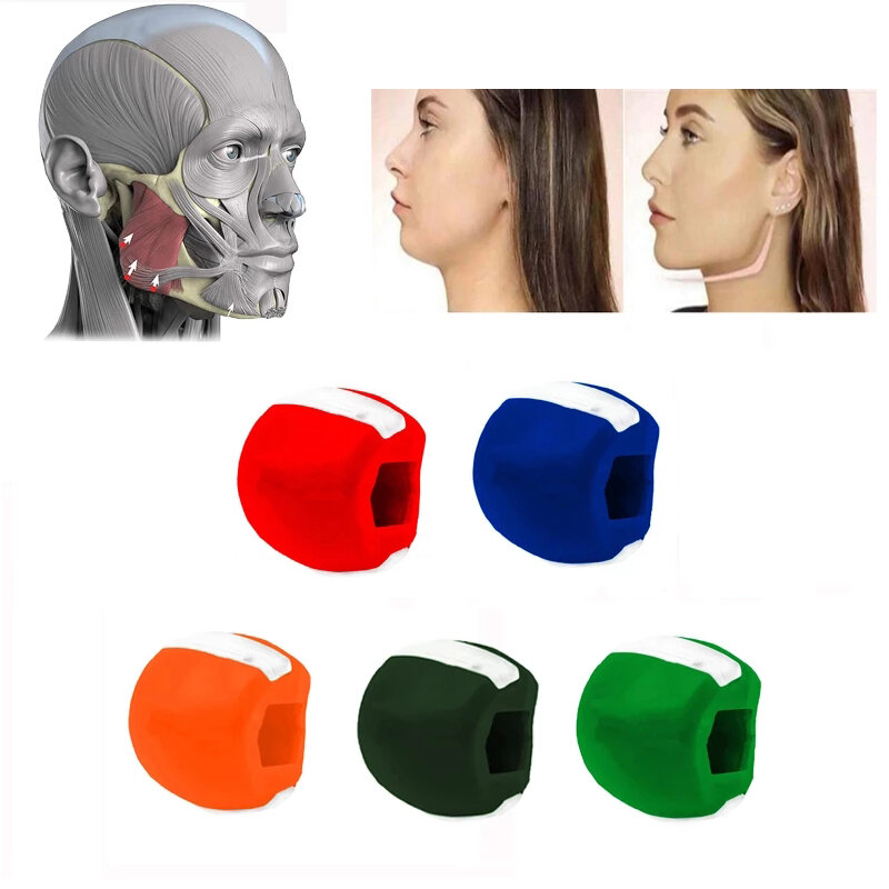 

Face Masseter Men Facial Mouth Jawline Jaw Muscle Exerciser Chew Ball Chew Bite Breaking Training