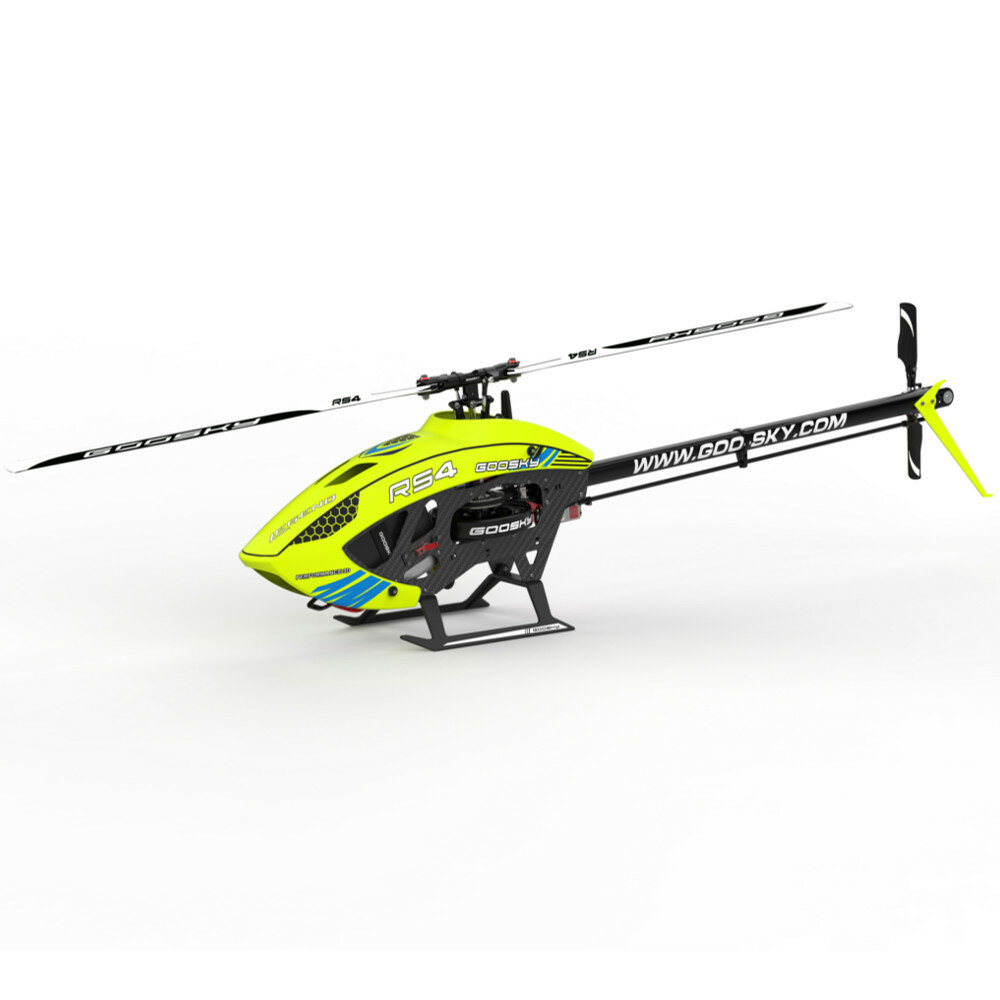 GooSky RS4 Legend 6CH 3D Flybarless Direct Drive Brushless Motor 380 Class RC Helicopter Kit/PNP Version