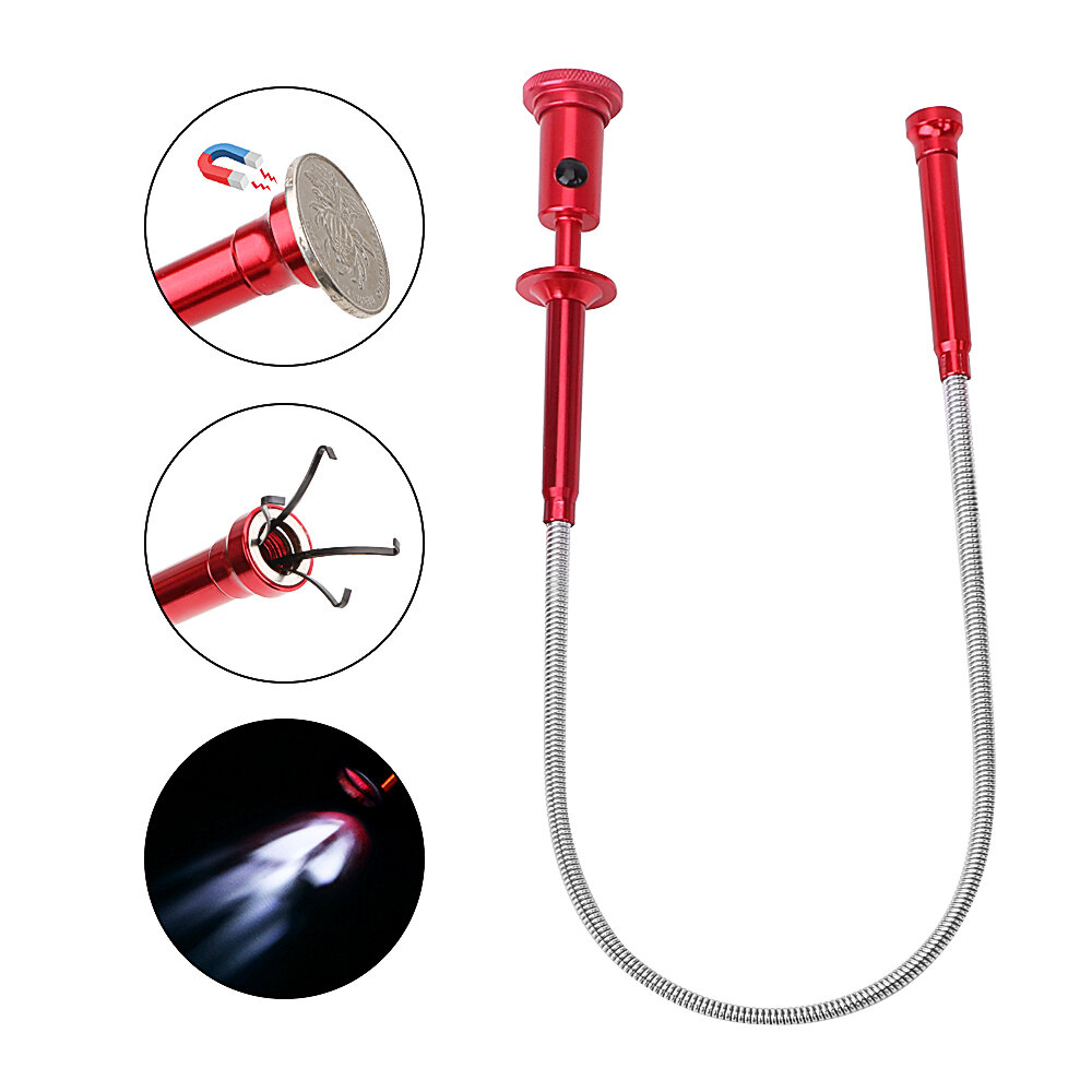 Magnet Flexible Pick Up Tool Grabber Reacher Magnetic Home Toilet Gadget Sewer Cleaning Pickup Tool