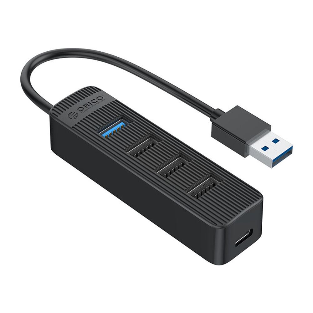 

Orico 4-Port/7-Port USB3.0 Hub USB3.0+USB2.0 Port USB Extension Hub with Individual Switches Extra 5V Power Port for PC