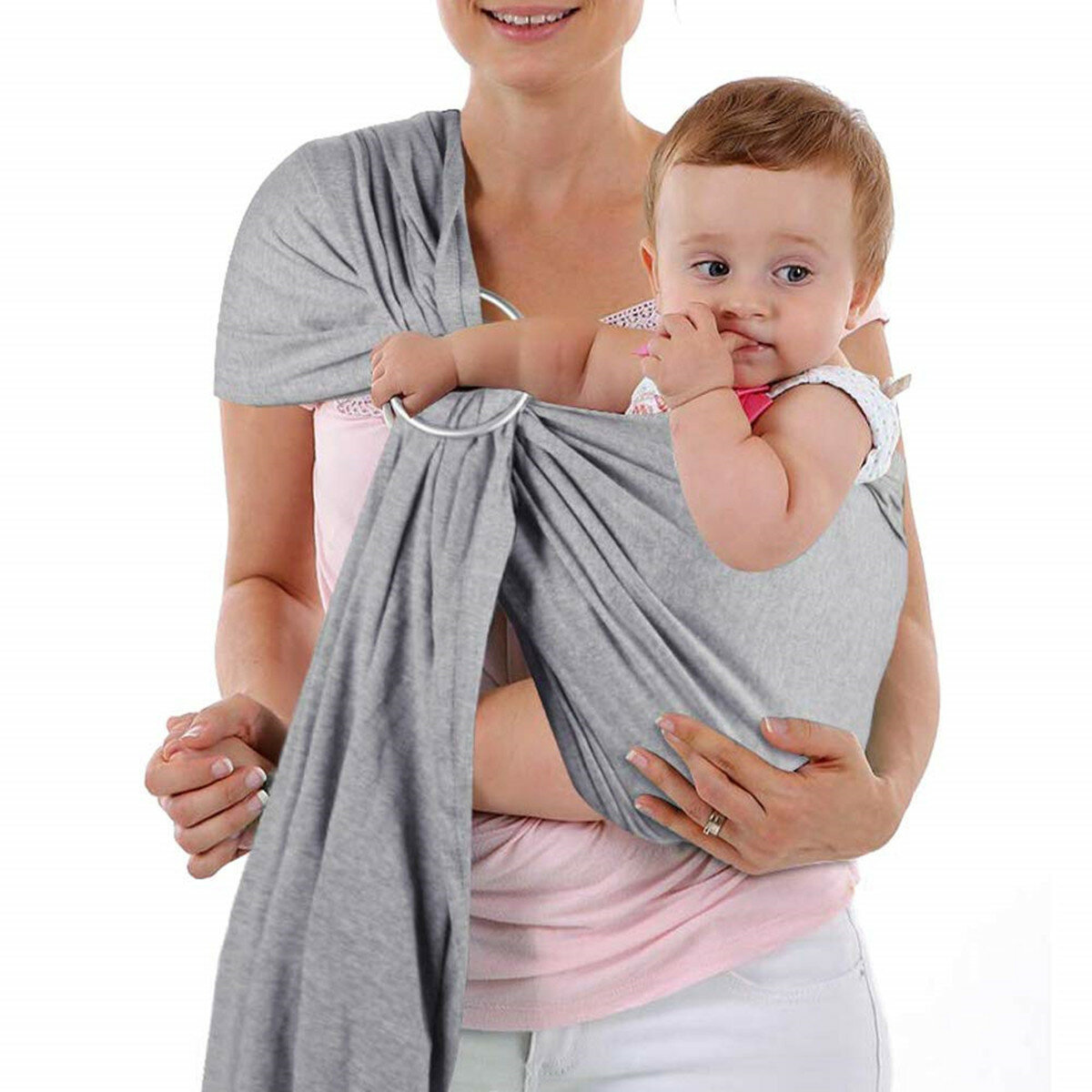 Cotton Baby Carrier Wrap Breathable Hip-seat Stretchy Baby Wrap Sling Nursing Cover Outdoor Travel