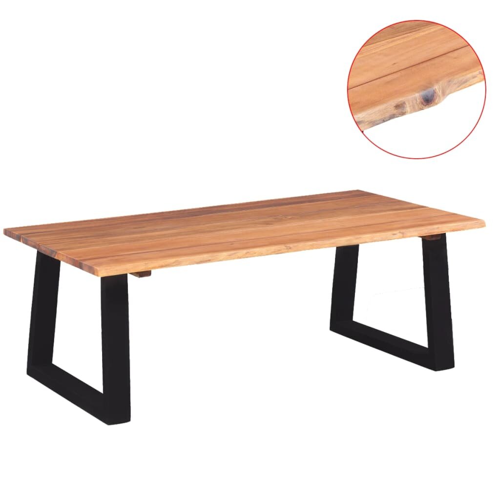 

Coffee Table Solid Acacia Wood 43.3"x23.6"x15.7