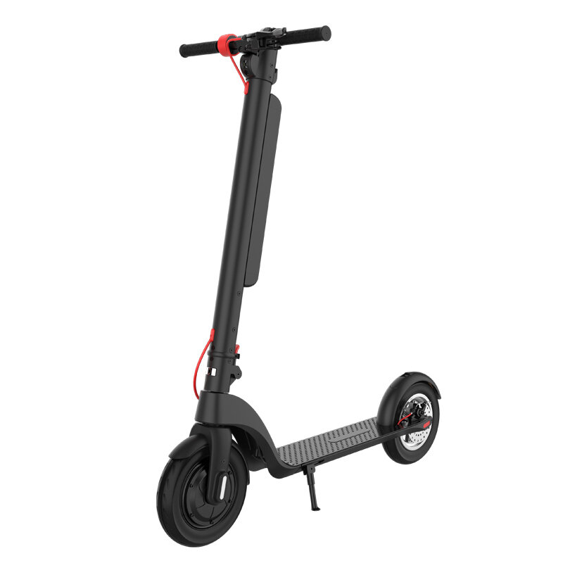 [US Direct] X8 36V 10Ah 350W 10inch Air Tires Folding Electric Scooter 25KM/H Top Speed 45KM Mileage Range 100KG Max Load E-Scooter