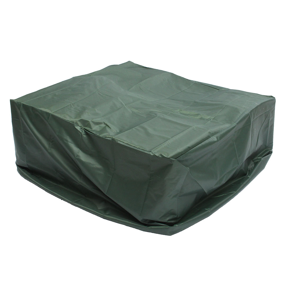 Uv-regenbeschermende rotan meubelen buiten stoelhoezen voor rieten rotan tuin vierkant groen