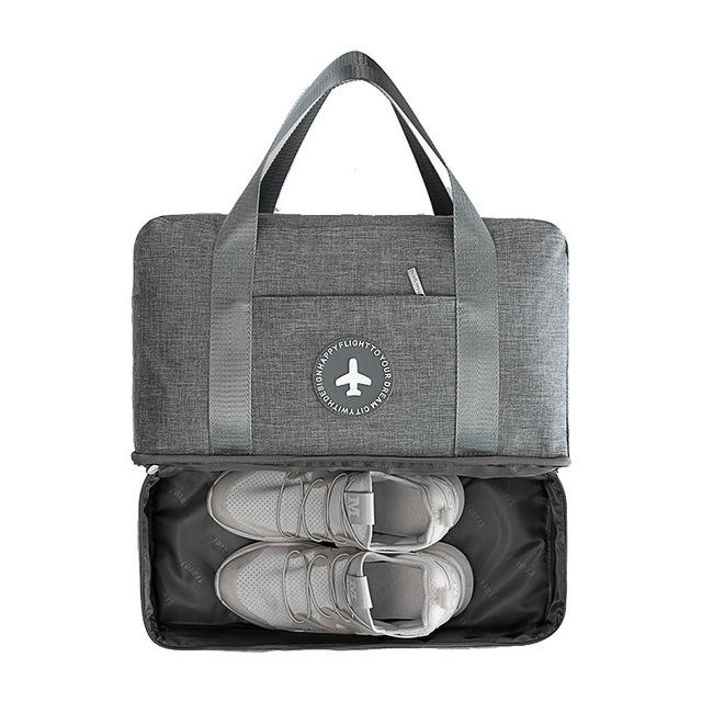 IPRee® Ξηρή υγρή χωριστή τσάντα διπλής στρώσης τσάντα παραλίας κατασκήνωσης αδιάβροχη κολύμβηση τσάντα ρούχων.
