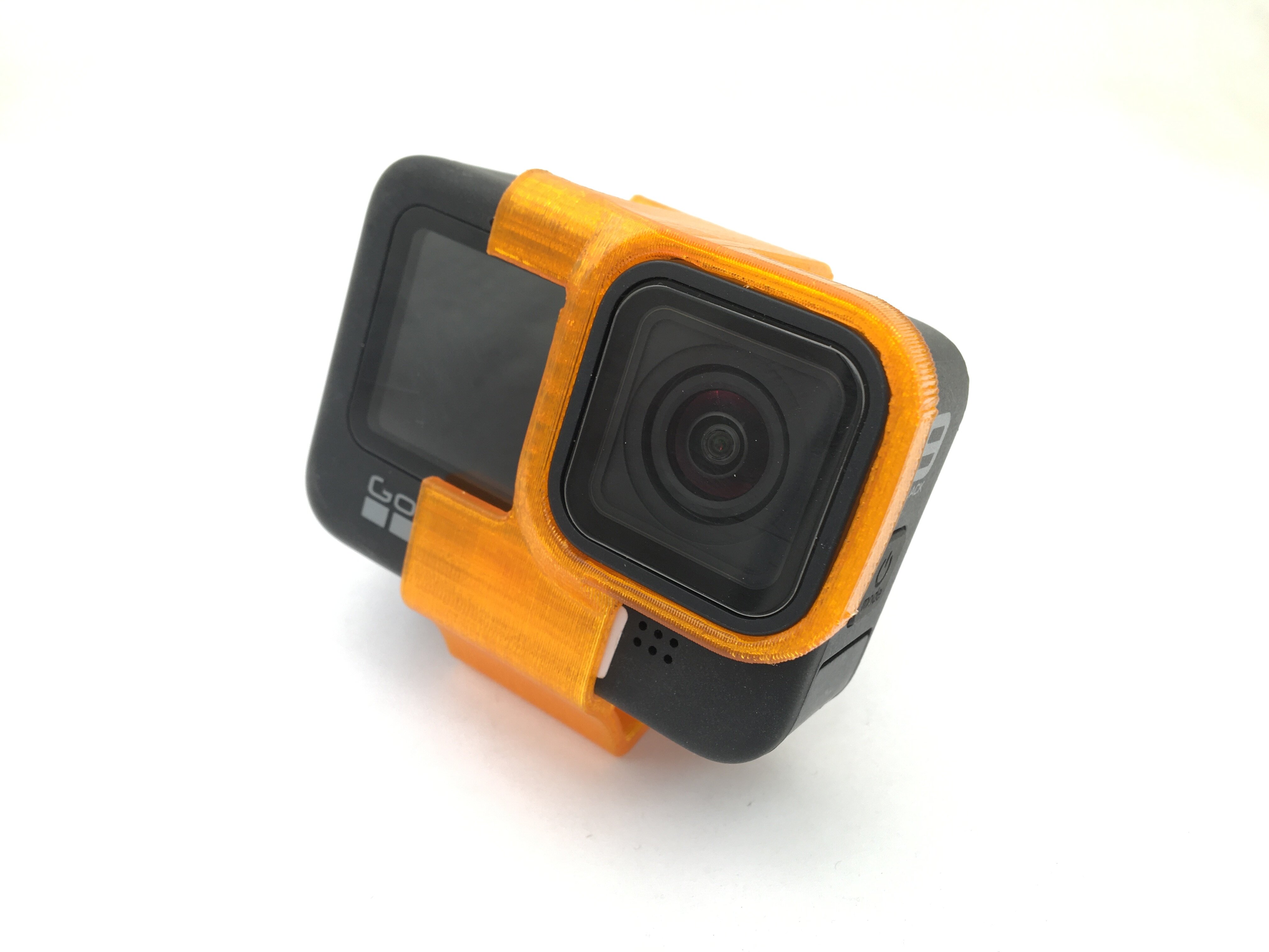 URUAV 25 graden hellende camerabevestigingsbeugel voor GoPro Hero 9 Action CAM RC Drone rood / zwart